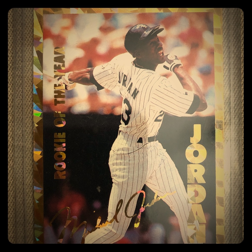 Michael Jordan Chicago White Sox Rookie Card